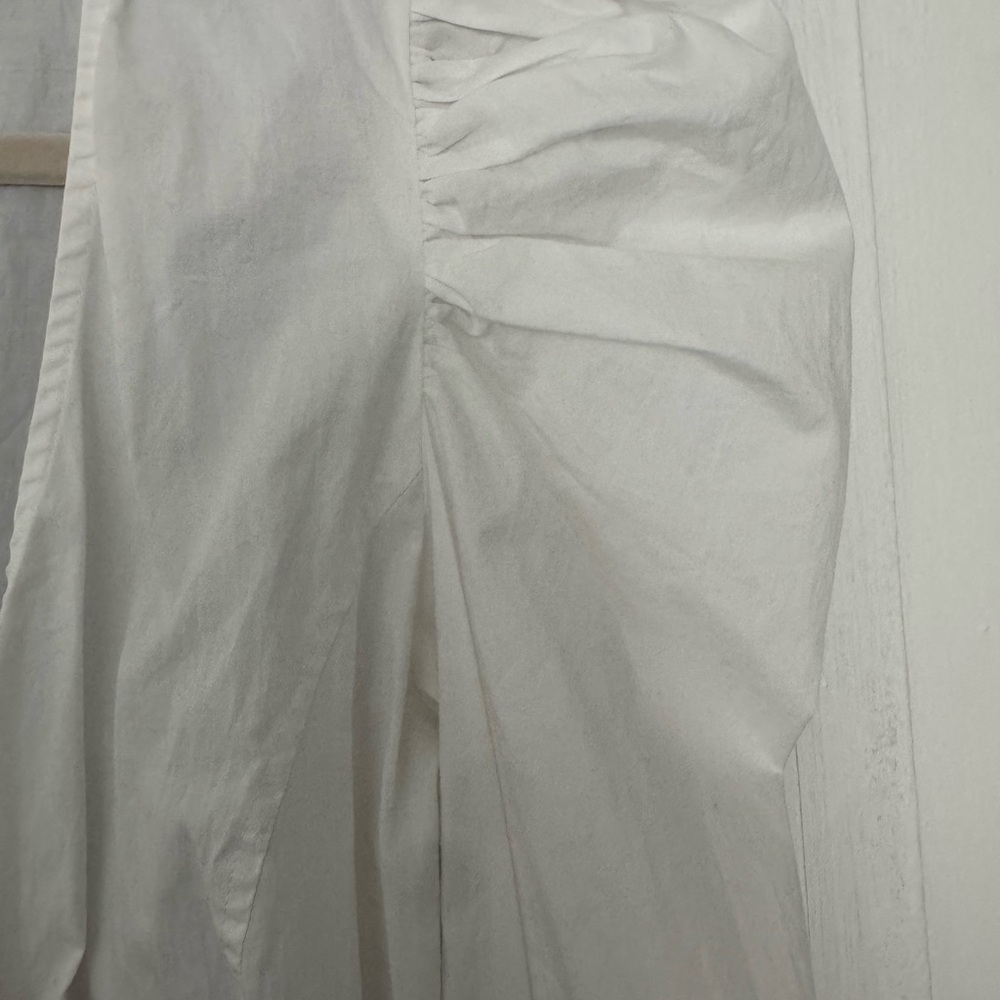 Jason Wu Cotton White Puff Sleeves Blouse size S - Picture 5 of 6